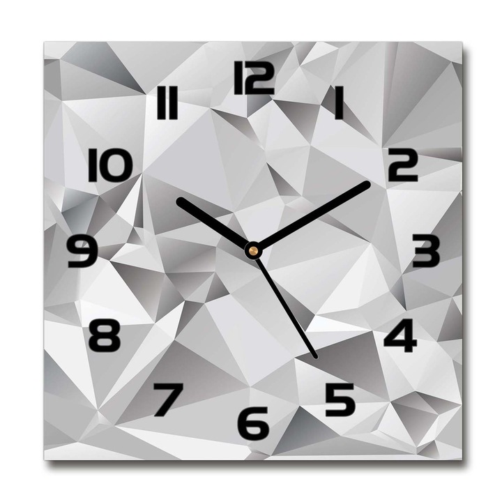 Dekor órá, Tulup, 3D absztrakció, 30x30 cm