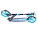 Trotineta Action One Evolution, pliabila, roti PU 200 mm, ABEC-7, cu cric, albastru