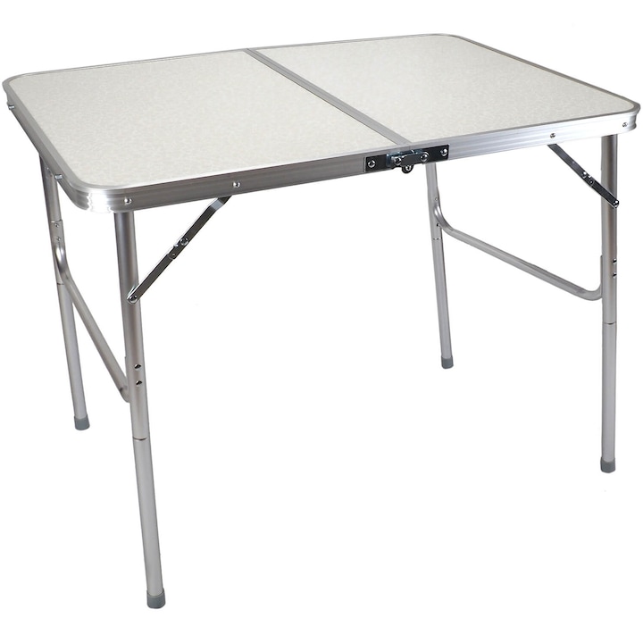 ActionOne 023A Kemping asztal, 90 x 60 x 70 cm, Összecsukható, Alumínium