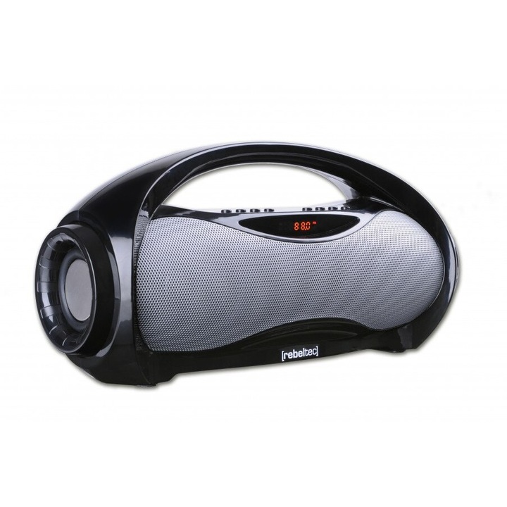 Boxa portabila, Techly, Bluetooth 5.1, Negru