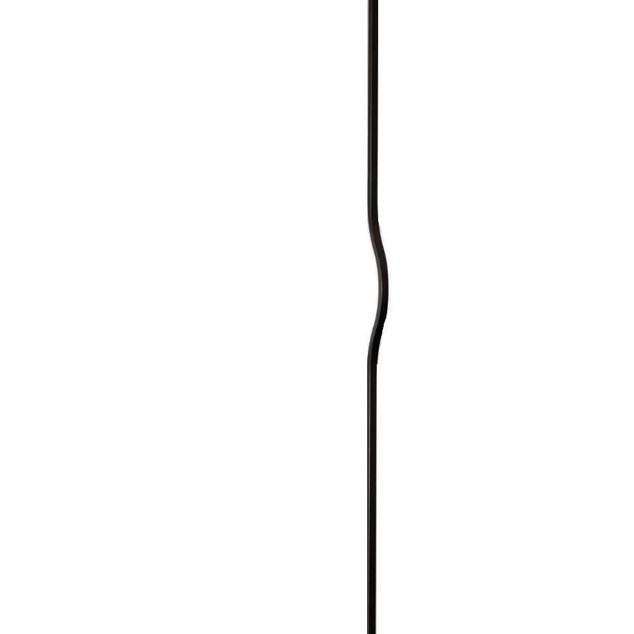 Maner pentru mobilier Brave, negru mat, L 1150 mm