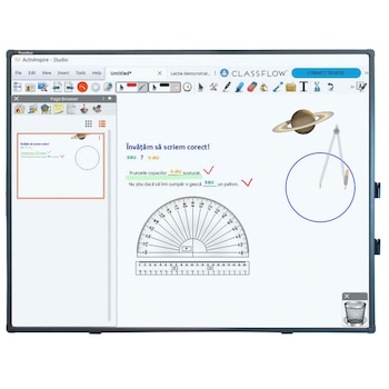 Tabla interactiva Promethean ActivBoard 10 Touch, 78 inch Tabla interactiva Promethean ActivBoard 10 Touch, 78 inch
