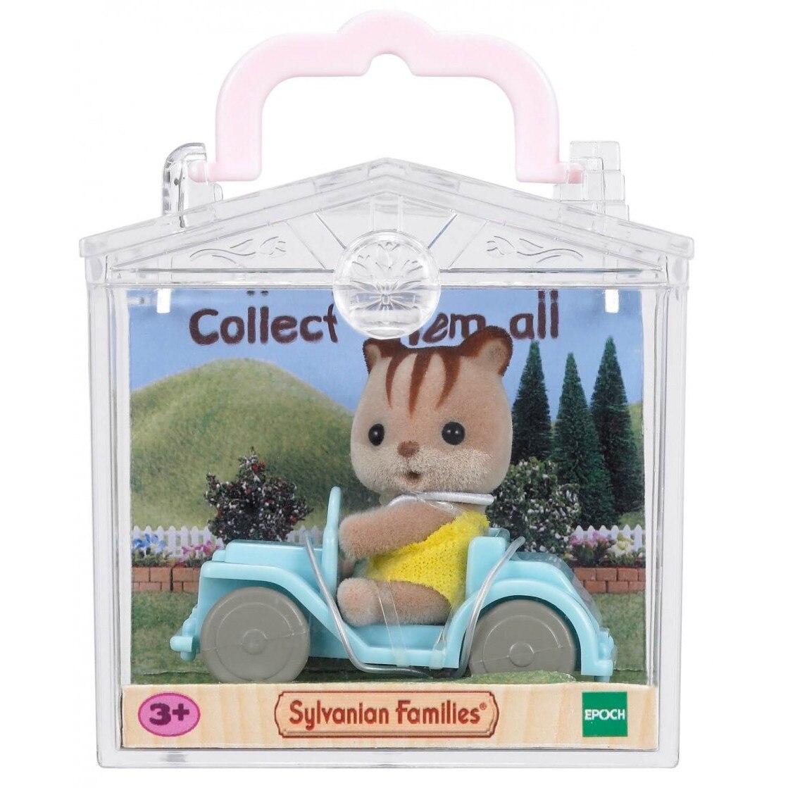 Figurina Sylvanian Families 5203 - Veverita cu masina