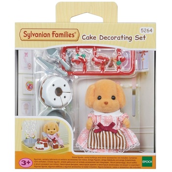 Figurina Sylvanian Families 5264, decorare tort, 14 bucati Figurina Sylvanian Families 5264, decorare tort, 14 bucati