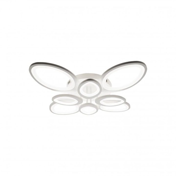 Plafoniera LED cu telecomanda Rivani 19305-4+4