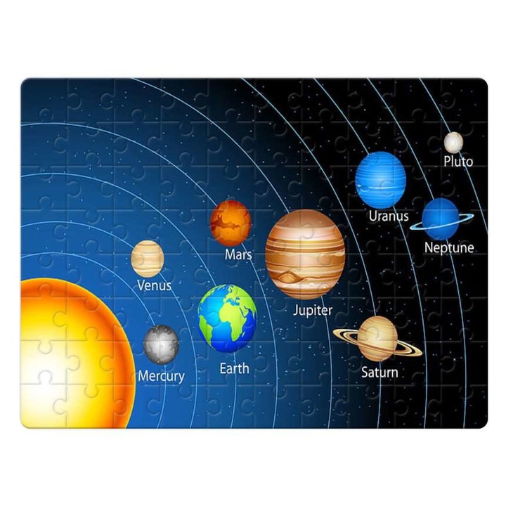 Naprendszerünk 63122 puzzle 80 darabos