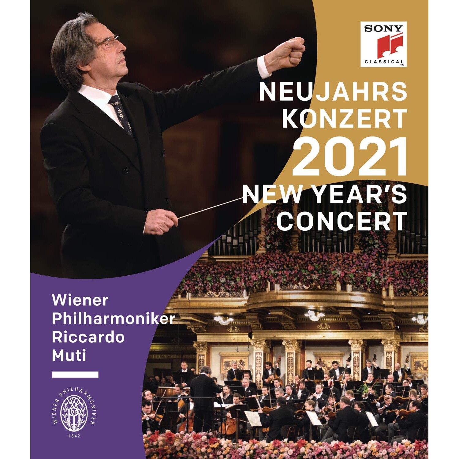 Wiener PhilharmonikerRiccardo Muti - Neujahrskonzert / New Year's Concert 2021 (Blu-ray Disc) - Blu-Ray Disc