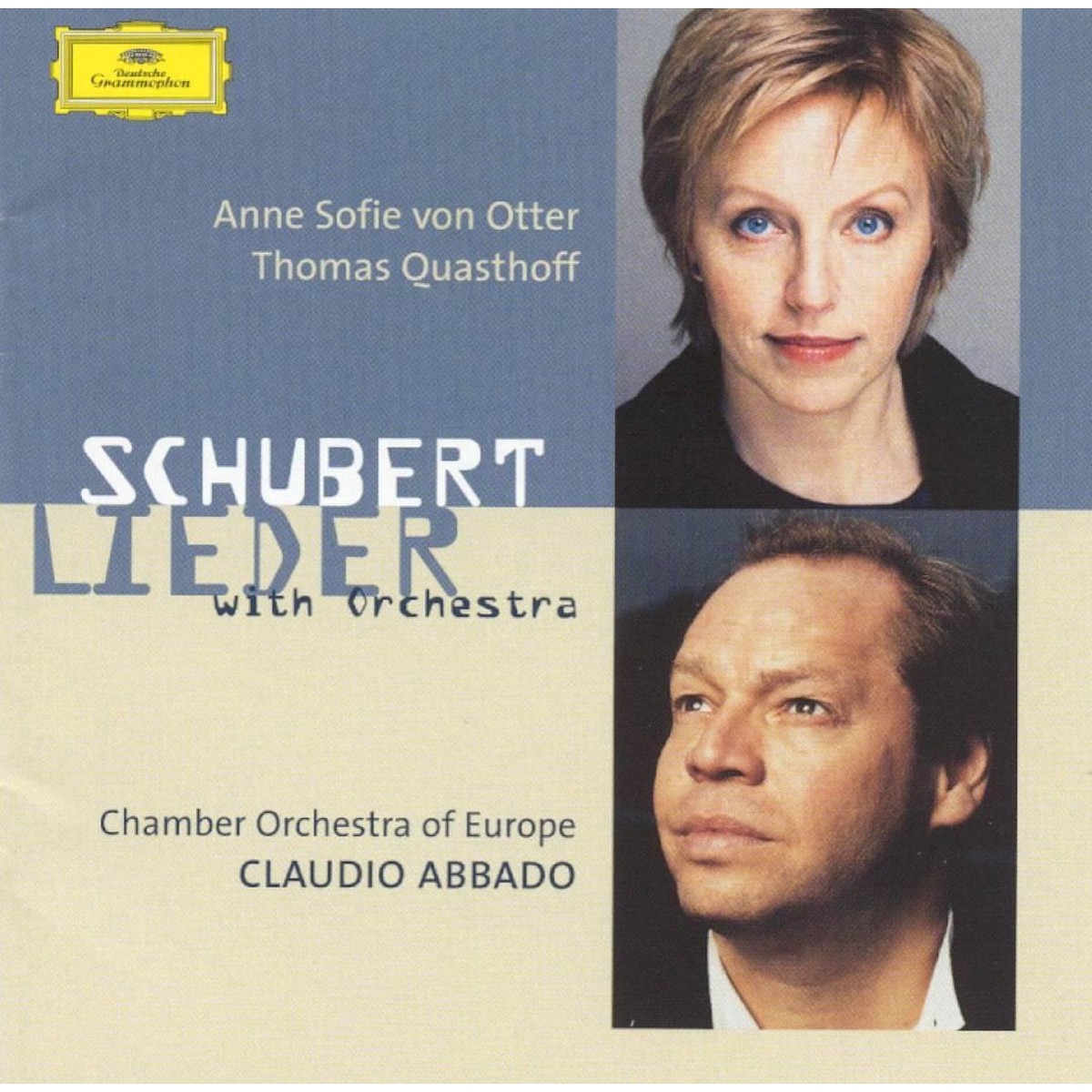 Anne-Sofie Von OtterThomas QuasthoffClaudio AbbadoChamber Orchestra of Europe - Schubert: Lieder with Orchestra - CD