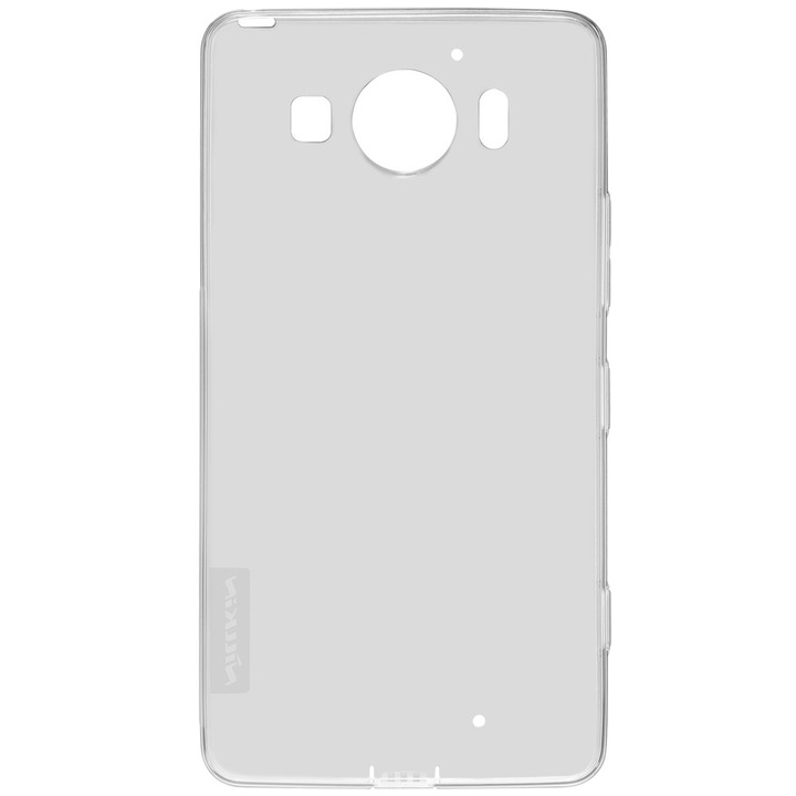Husa silicon Nillkin pentru Microsoft Lumia 950, Negru