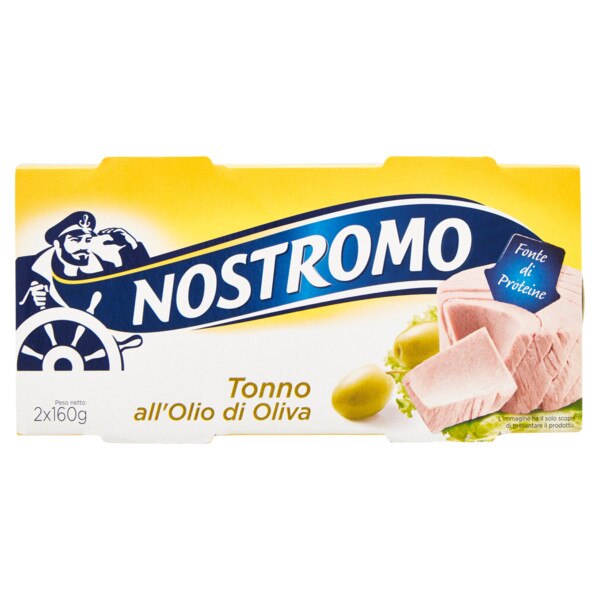 Ton in Ulei de Masline Nostromo, set 2 x 160 g