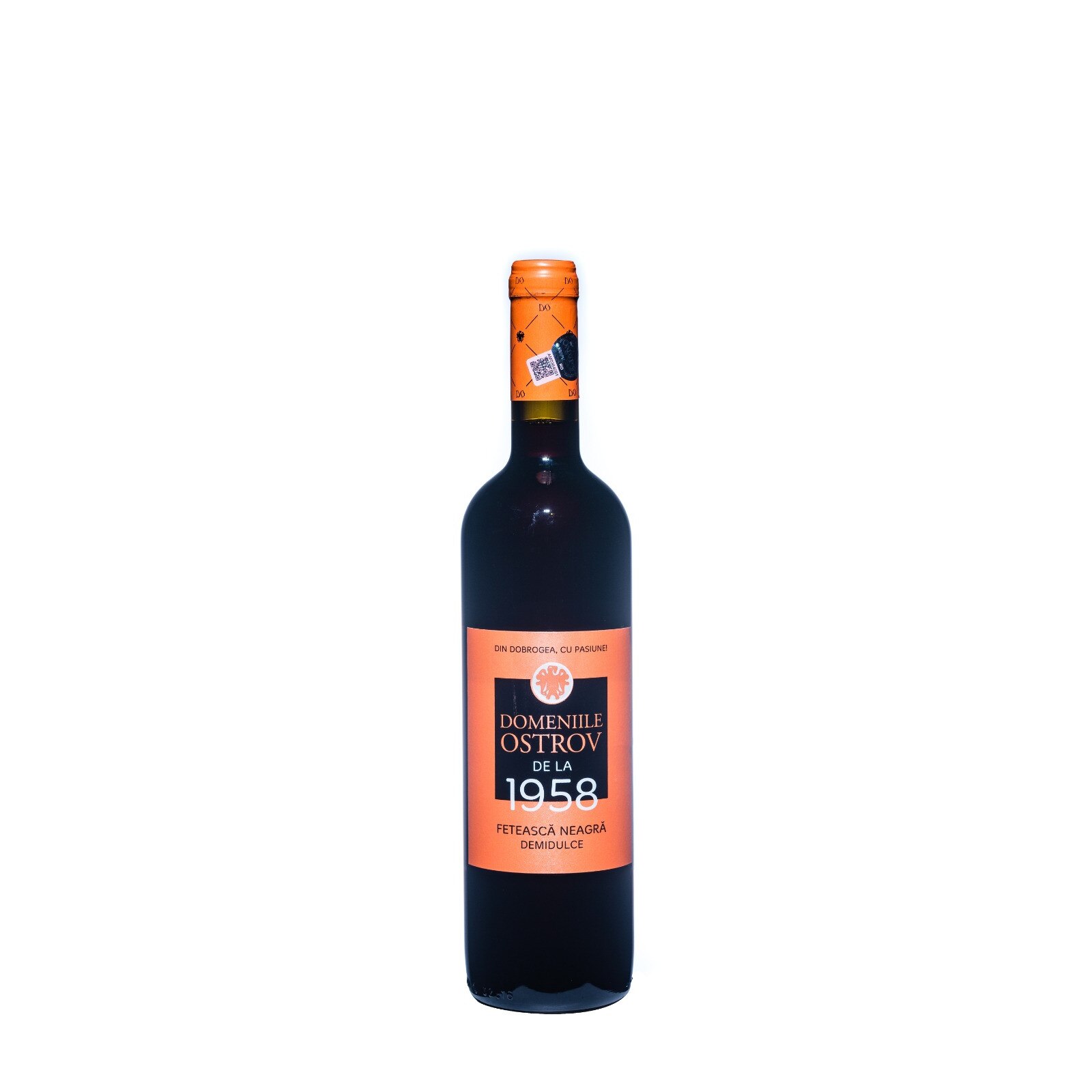 Vin Domeniile Ostrov Feteasca Neagra Rosu Demidulce 0.75l