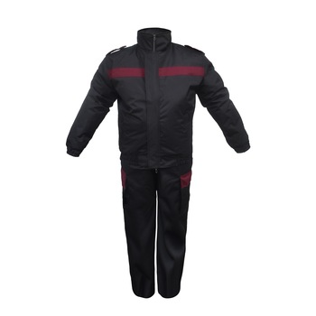 Costum profesional de paza si protectie Ace Guard, 3 piese, Negru/Visiniu, 50 (L) Costum profesional de paza si protectie Ace Guard, 3 piese, Negru/Visiniu, 50 (L)