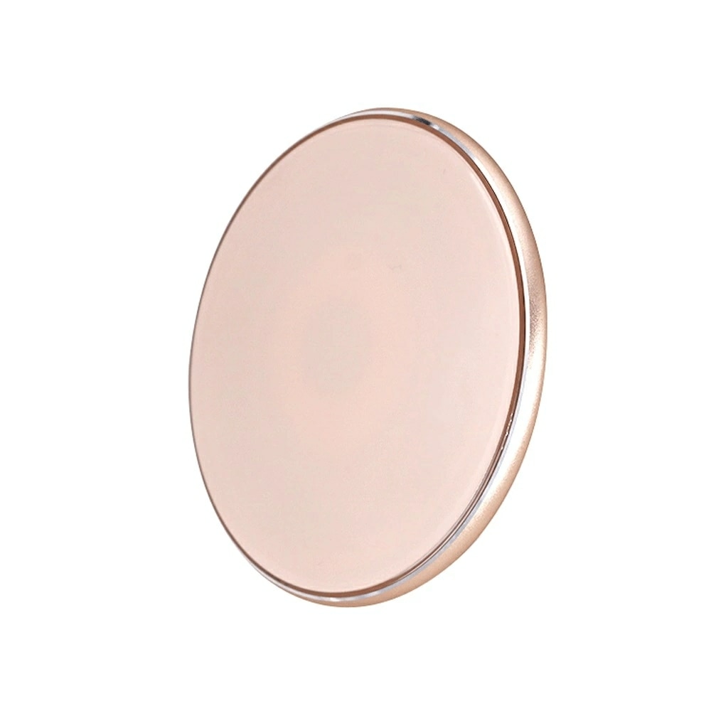 Incarcator Wireless Fast Charge, compatibil cu Iphone, Samsung, Huawei, Xiaomi, Honor Editie Gold Rose Sticla, Quality A+++