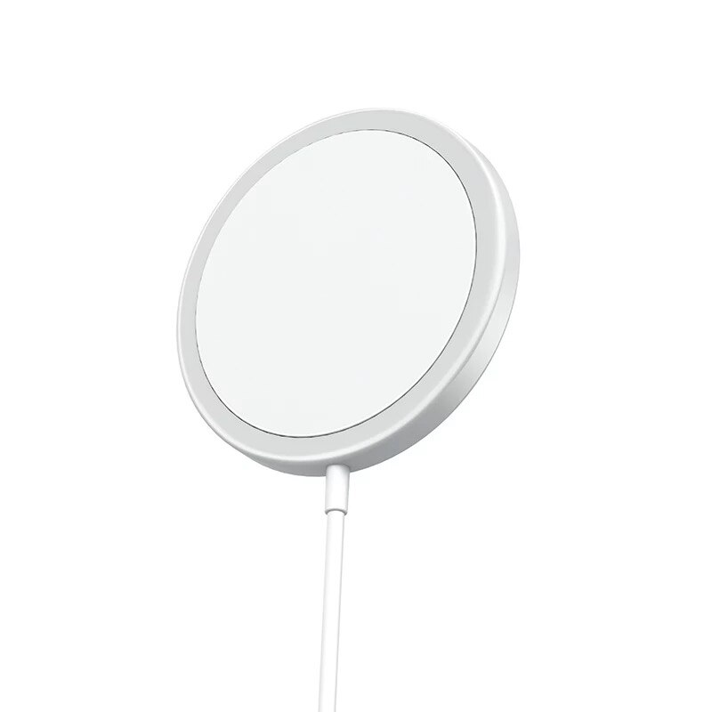 Incarcator Magnetic Wireless Magsafe Yesido by OZ™ pentru Apple iPhone 12/12 Pro/12 MAX, White