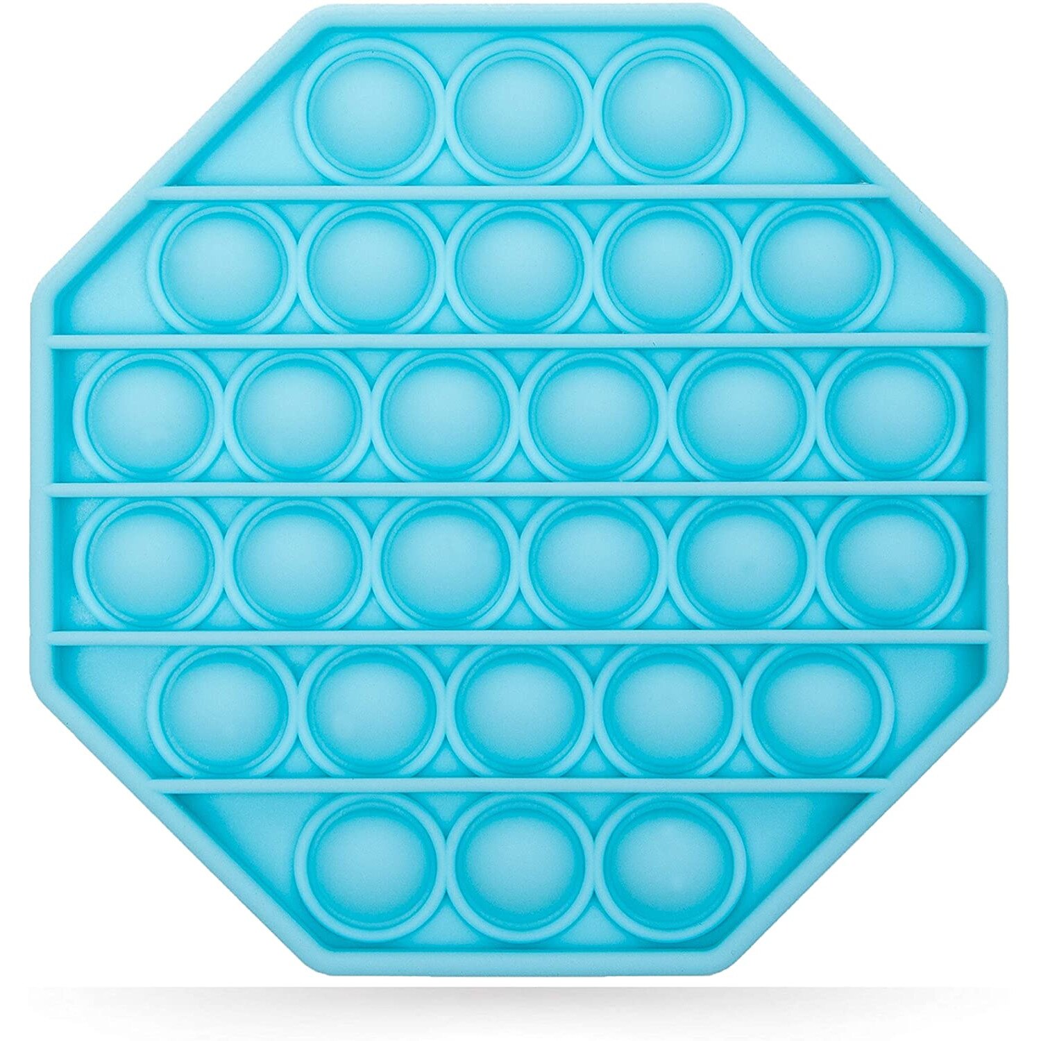 Jucarie POP IT!, antistres, octogon, bleo