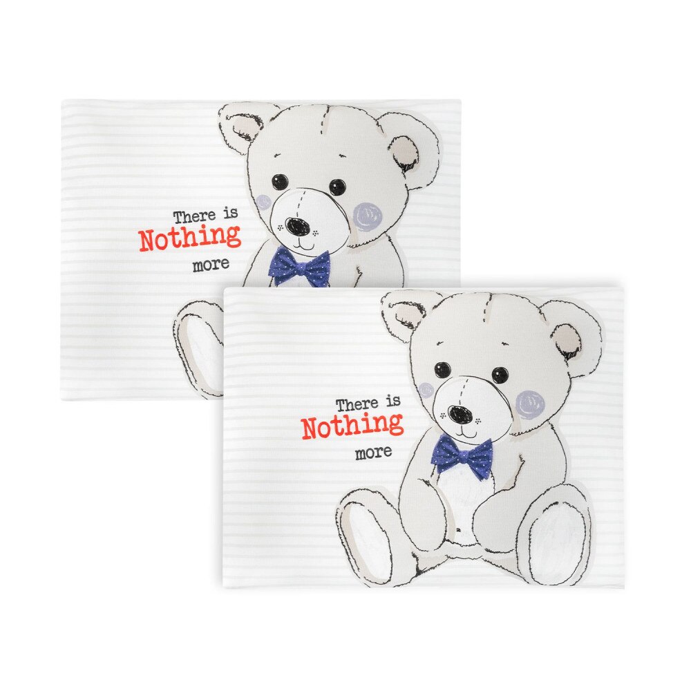 Set 2 fete de perna din bumbac 35 x 45 cm KikkaBoo Teddy Bear