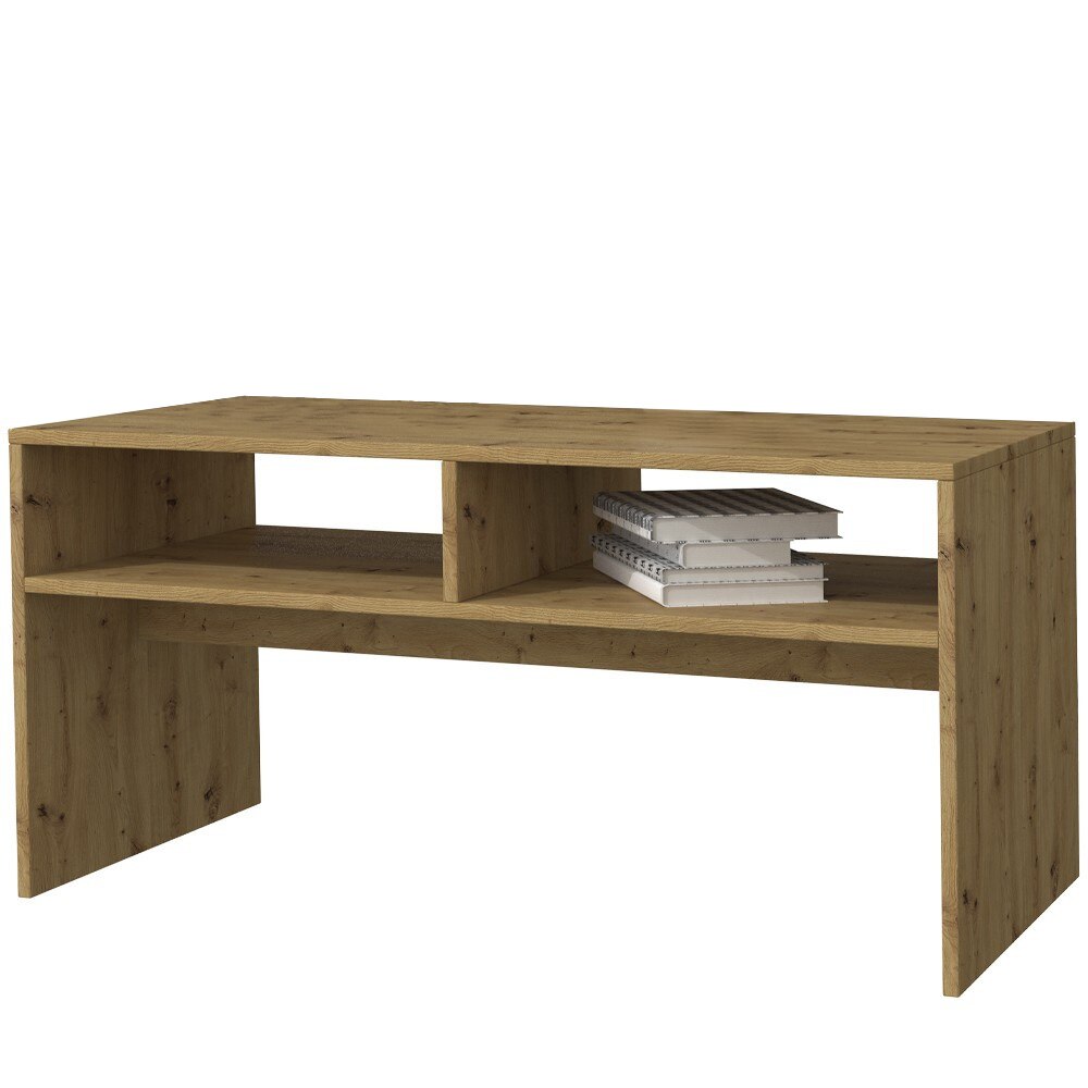 Masuta cafea Shannan Mesa, 90x51x41, stejar
