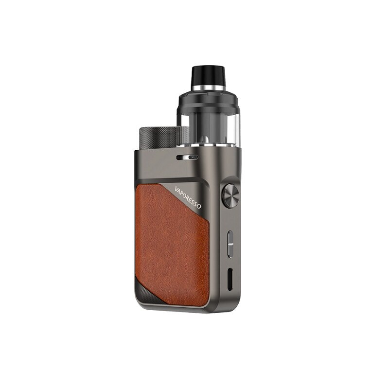 Kit Tigara Electronica Swag PX80 Vaporesso - Leather Brown