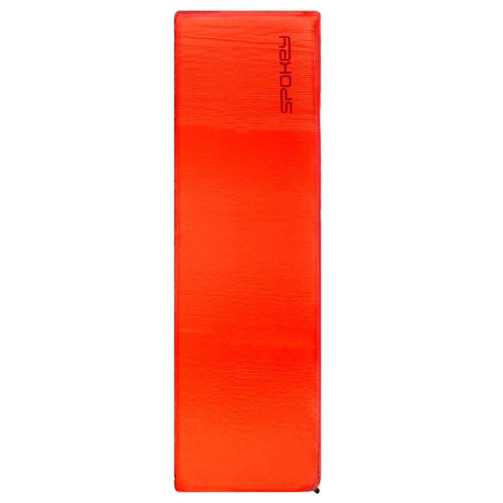Saltea autogonflabila, Spokey, 180 x 50 x 5 cm, Rosu, Fatty