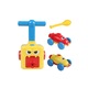 Set jucarie interactiva Galaxy Angry Air Race, 2 masinute incluse, pompa manuala,racheta si miniatura astronaut, distractiva, 12 baloane incluse, usor de montat, galben, Doty