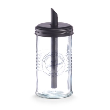 Zaharnita transparenta/neagra,din sticla si metal,Zeller Zaharnita transparenta/neagra,din sticla si metal,Zeller