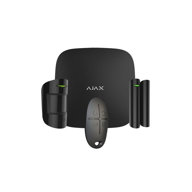 Kit Supraveghere si Securitate, Ajax Security, System Starter, negru, 3 V, Smart, 12 m