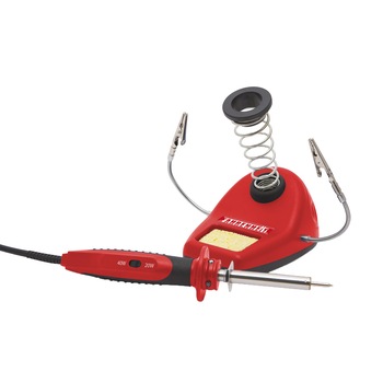 Pistol de lipit cu suport Fahrenheit 28019, 20/40 W, 230 V CA, 150-480°C reglaj temperatura Pistol de lipit cu suport Fahrenheit 28019, 20/40 W, 230 V CA, 150-480°C reglaj temperatura
