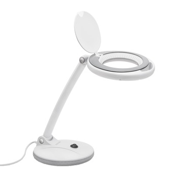 Lampa de lucru LED cu lupa Globiz 10796, 4 W, cap rotativ Lampa de lucru LED cu lupa Globiz 10796, 4 W, cap rotativ