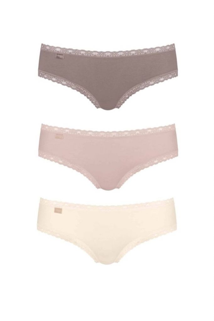 Set de 3 chiloti boxeri, Sloggi Weekend Hipster, Multicolor
