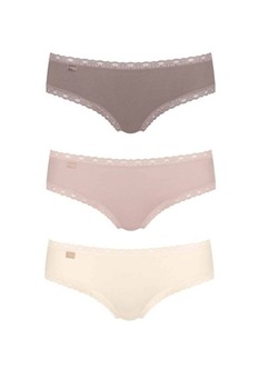 Set de 3 chiloti boxeri, Sloggi Weekend Hipster, Multicolor Set de 3 chiloti boxeri, Sloggi Weekend Hipster, Multicolor