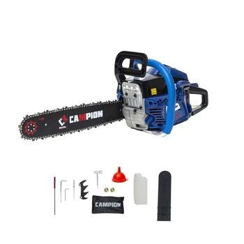 Drujba pe benzina Campion 5900, 3.5 CP, 52cc, Albastra, Lant 32 D, Taiere 40 Drujba pe benzina Campion 5900, 3.5 CP, 52cc, Albastra, Lant 32 D, Taiere 40