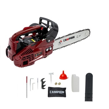 Drujba Mica pe benzina Campion pentru constructii 2500, 1.6 CP, 25cc, Rosie, Taiere 30, 3.3 Kg Drujba Mica pe benzina Campion pentru constructii 2500, 1.6 CP, 25cc, Rosie, Taiere 30, 3.3 Kg