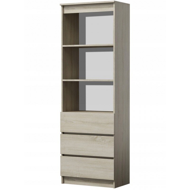 Comoda Odell RS-60 O, 3 rafturi, 3 sertare, 180X60X35, sanoma