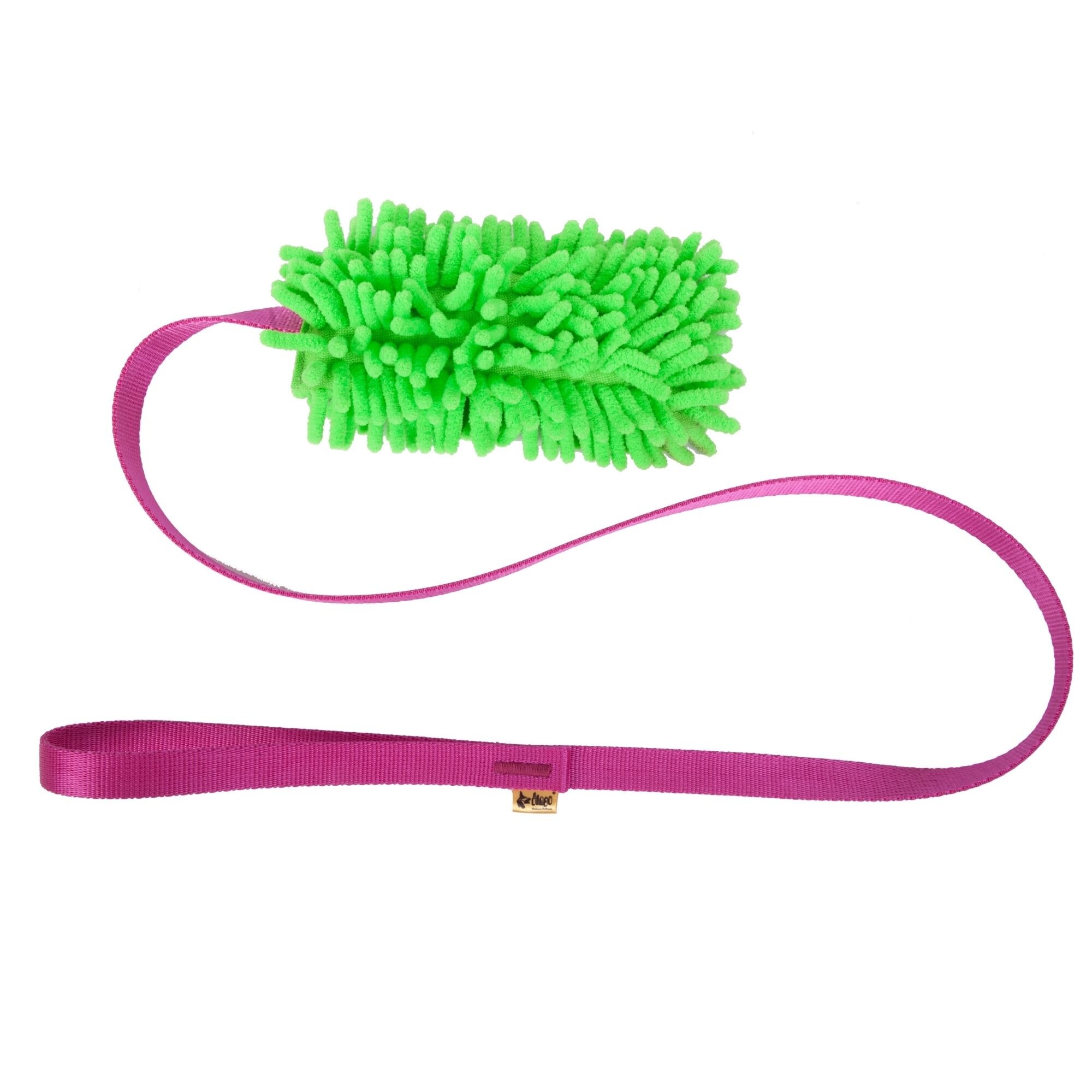 Jucarie pentru dresaj DINGO, Mop, pentru caini, mov/verde