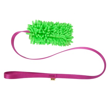 Jucarie pentru dresaj DINGO, Mop, pentru caini, mov/verde Jucarie pentru dresaj DINGO, Mop, pentru caini, mov/verde
