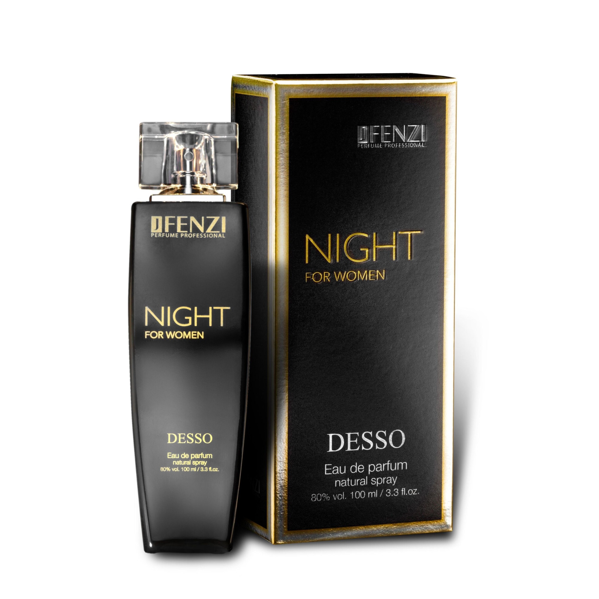 Apa de parfum dama JFenzi DESSO NIGHT 100 ml