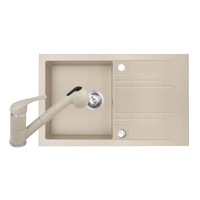 set chiuveta bucatarie ferro mezzo ii 1 cuva si picurator 78x48 cm nisip si baterie ferro freya stativa bucatarie cu dus extractibil bfr8s imagen 57_0_
0