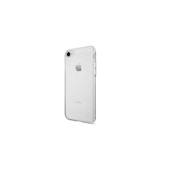 Husa GLITTER Ultra Subtire compatibila cu iPhone 7,8, SE 2020, Transparenta Husa GLITTER Ultra Subtire compatibila cu iPhone 7,8, SE 2020, Transparenta