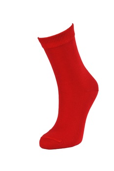 Sosete clasice, din bumbac, pentru femei, Mondex, Rosu Sosete clasice, din bumbac, pentru femei, Mondex, Rosu