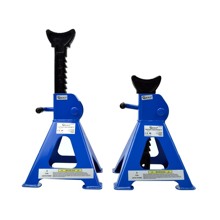 Suporturi pentru autovehicule, 2T, 2 piese, 260-400mm, Geko G02159