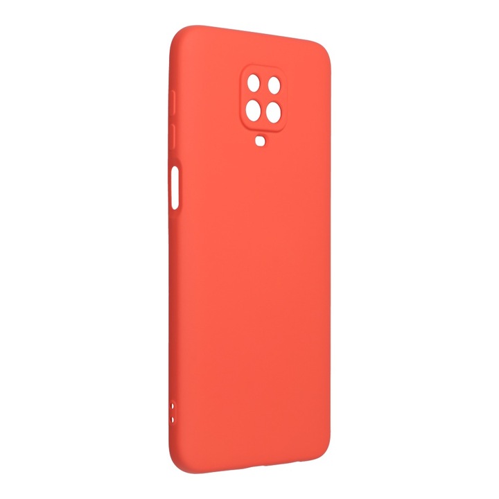 Forcell Silicone Lite matt felületű szilikon hátlapvédő telefontok - Xiaomi Redmi NOTE 9S / 9 PRO, Rózsaszín
