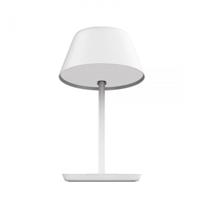 Lampa inteligenta LED integrat Yeelight Staria Bedside Lamp Pro YLCT03YL, Wi-Fi, control vocal si tactil, cu incarcare wireless 10W, 22W, 400 lm, temperatura lumina 2700-6500K, compatibil Android/iOS29.5 cm