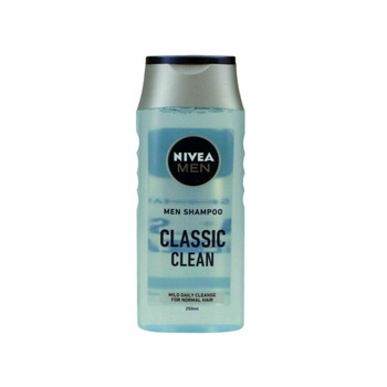 Sampon de Par, NIVEA Men Classic Clean, 250 ml, pentru Par Normal Sampon de Par, NIVEA Men Classic Clean, 250 ml, pentru Par Normal