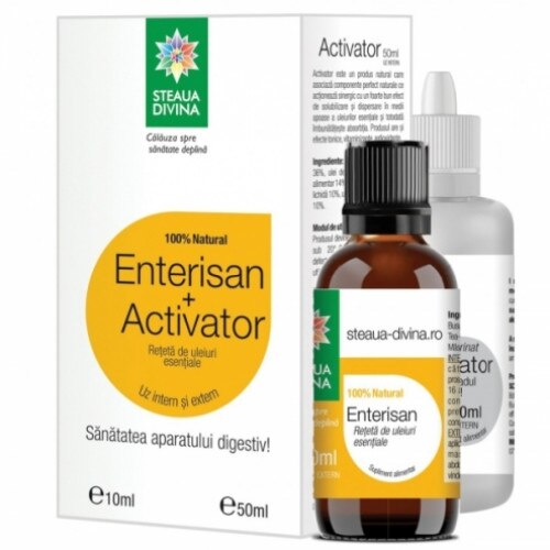 Ulei Enterisan + Activator 10 ml + 50 ml Steaua Divina