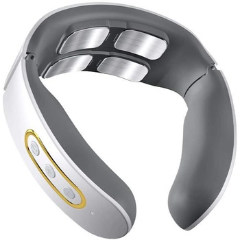 Aparat de Masaj Cervical cu Impuls Electromagnetic pentru durerile de gat si spate BellFyd®, 4 Electrozi, 6 tipuri de masaj, 9 nivele de intensitate Aparat de Masaj Cervical cu Impuls Electromagnetic pentru durerile de gat si spate BellFyd®, 4 Electrozi, 6 tipuri de masaj, 9 nivele de intensitate