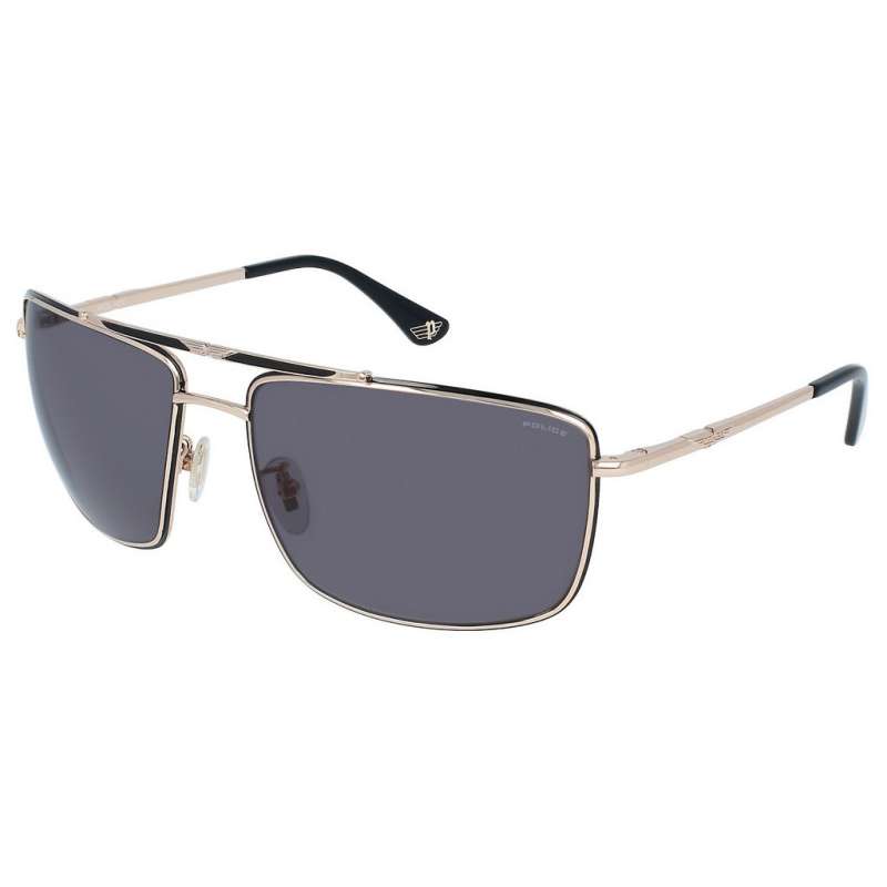 Ochelari de soare Police, SPL965M - 0301, Auriu/ Gri