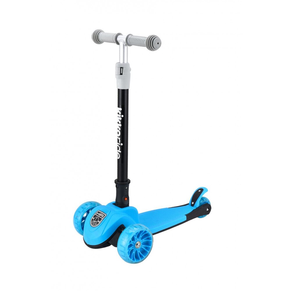 Trotineta pliabila cu inaltime reglabila KikkaBoo Jett Blue 2020
