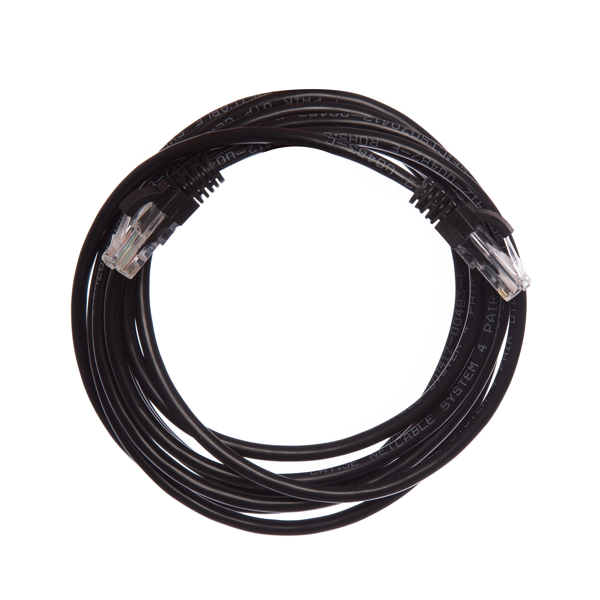 Patch Cord utp 10 m negru cat6