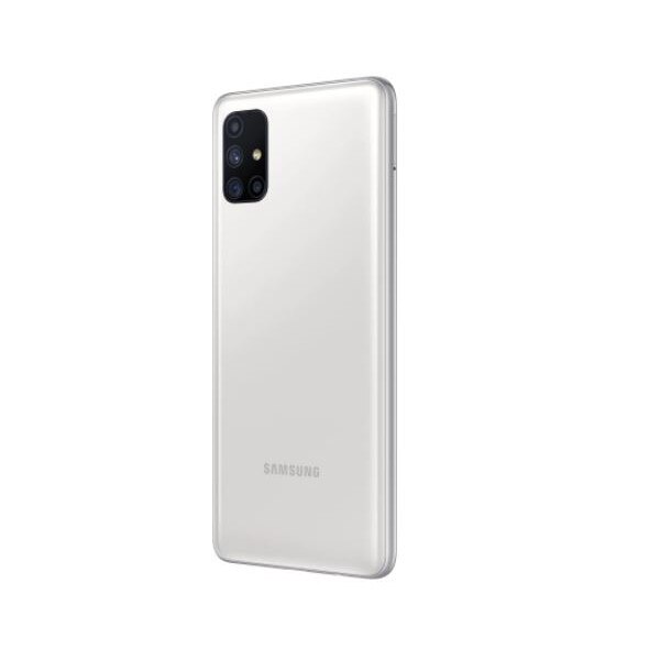 Смартфон Samsung Galaxy M51,128GB, 6GB RAM, 4G, Dual SIM, White - eMAG.bg