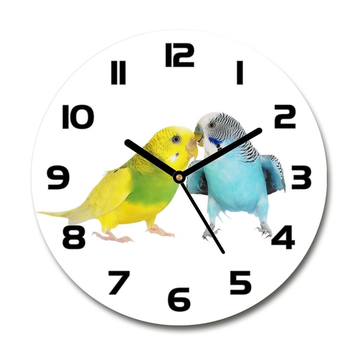 Dekor órá, Tulup, budgies, 30fi cm